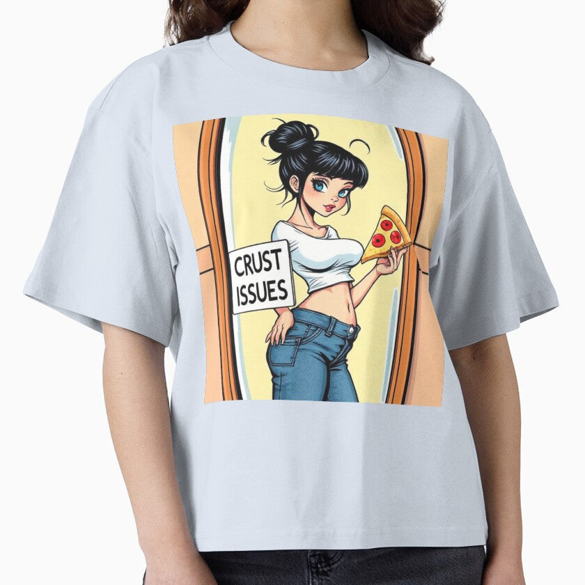 Crust Issues Funny Pizza Pop Art Collection by SaucyFoodTruck