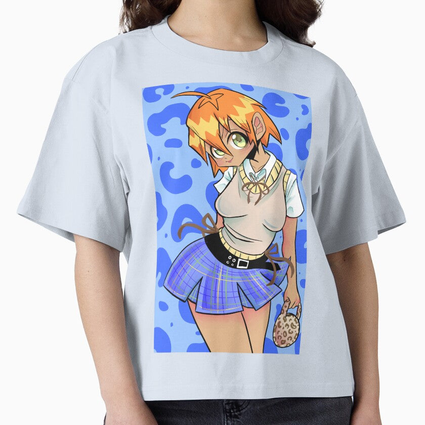 Y2k anime leopard print by gross-girl99