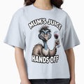 Mum’s Juice Hands Off Emu – Funny Wine Mum Cartoon Design by stickercuffs