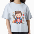Kawaii Superhero With Apron by CanvasCutie