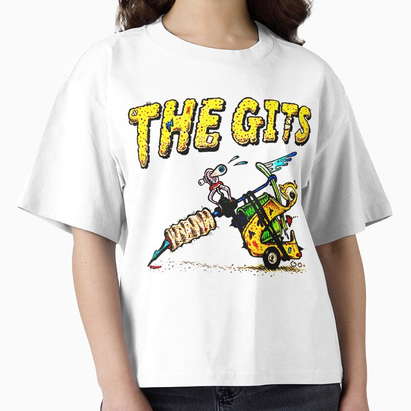 Pop Art Punk Blues With Yellow Typography by DeadTired666