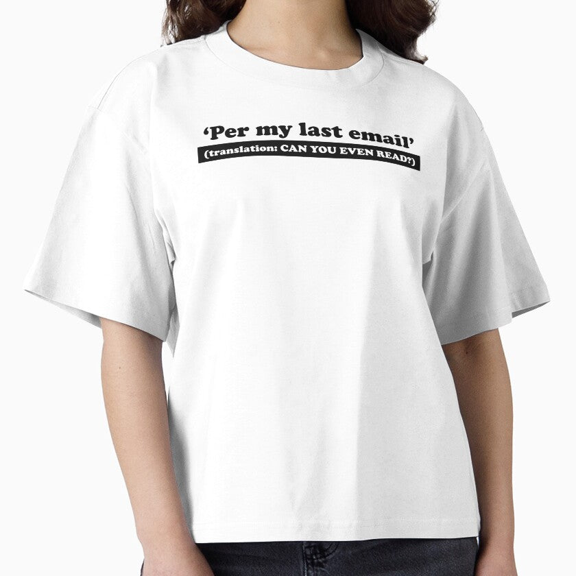Per My Last Email Sarcastic Video Conference Call graphic by jakehughes2015