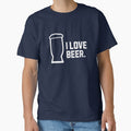 I Love Beer (with Glass) by mooskdesign