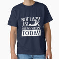 Not lazy feeling sleepy by Khushi Graphics