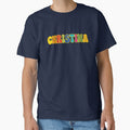 ❤️ Christina Personalized Name Wavy Retro Shirt, Coffee Mug, Sticker Gift by HelixPedia