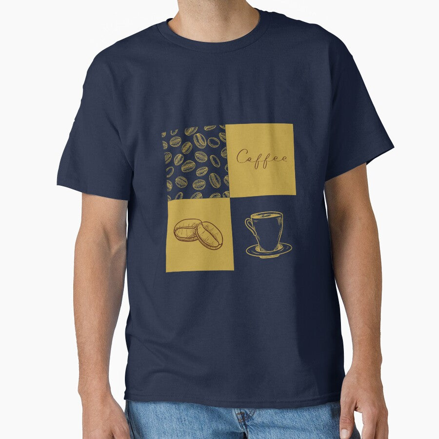 Coffee Grid Pattern by trendingatees