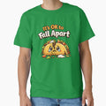 It's Ok to Fall Apart Taco Funny Falling Apart Taco Retro Food Meme Tee by Zbixu