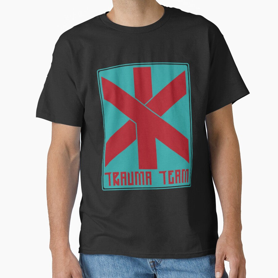 Trauma Team Blue Logo by Night City Streets
