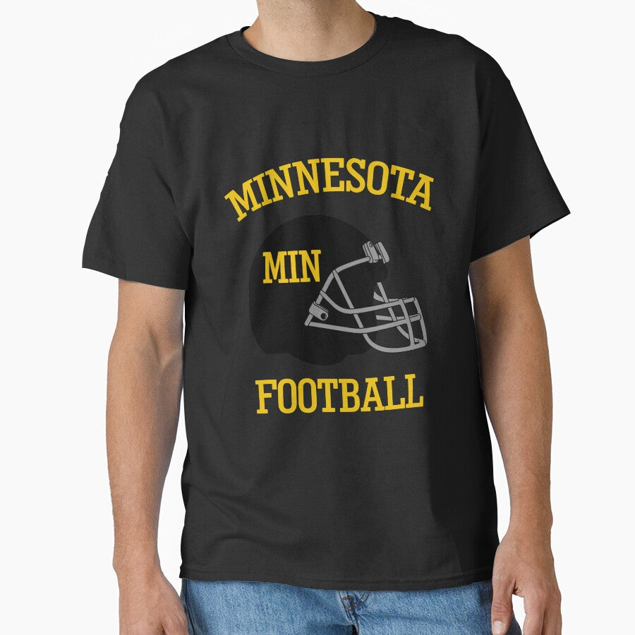 Minnesota Football T-Shirt for Men and Women by AllStarMerch