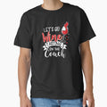Wine Lover Lets go Wine tasting on the Couch Gift Idea by haselshirt