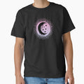 Melting moon with stars and sun by Fran Fryberg