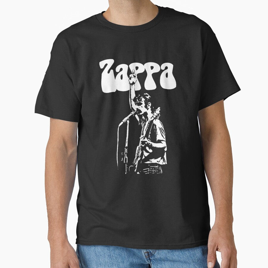 Frank Zppa Givin The Finger 30 Unisex For Men Or Women For Kids Best Trending Graphic by Del1cateDes1gns