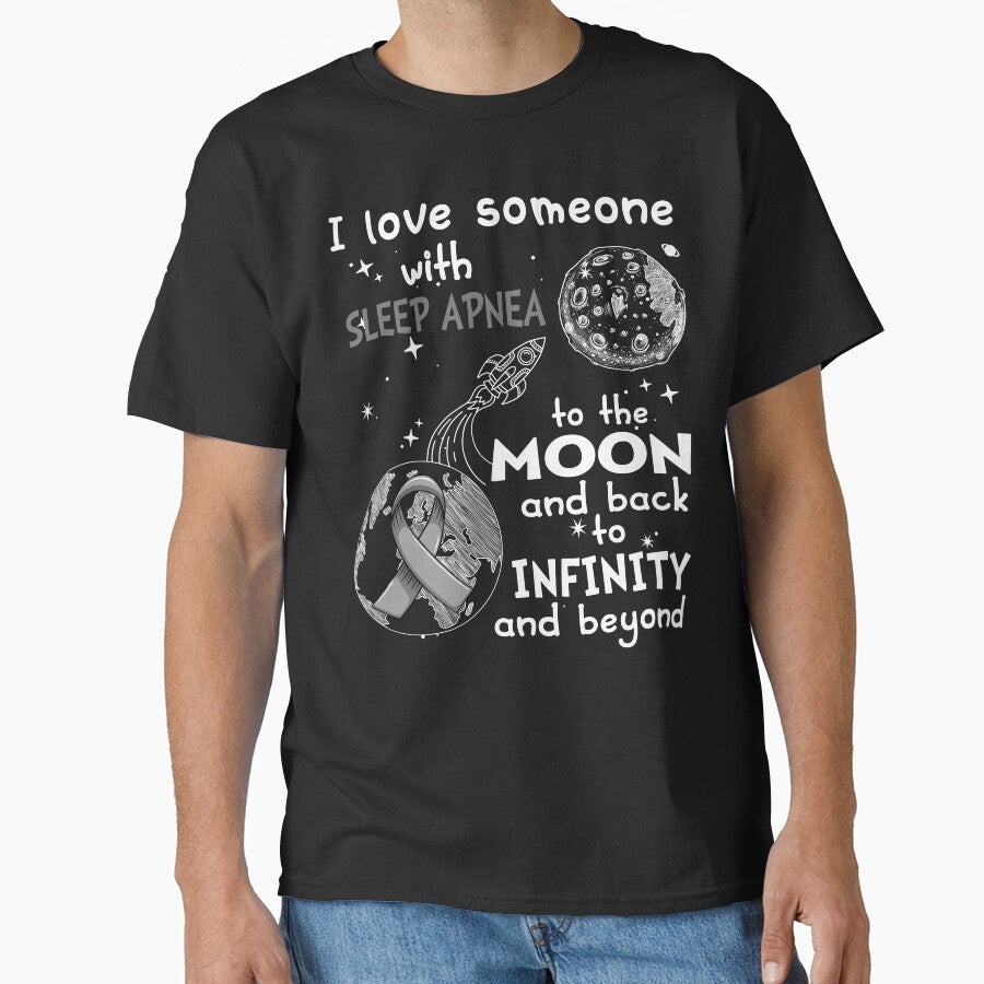 I Love Someone With Sleep Apnea To The Moon And Back by heppenp