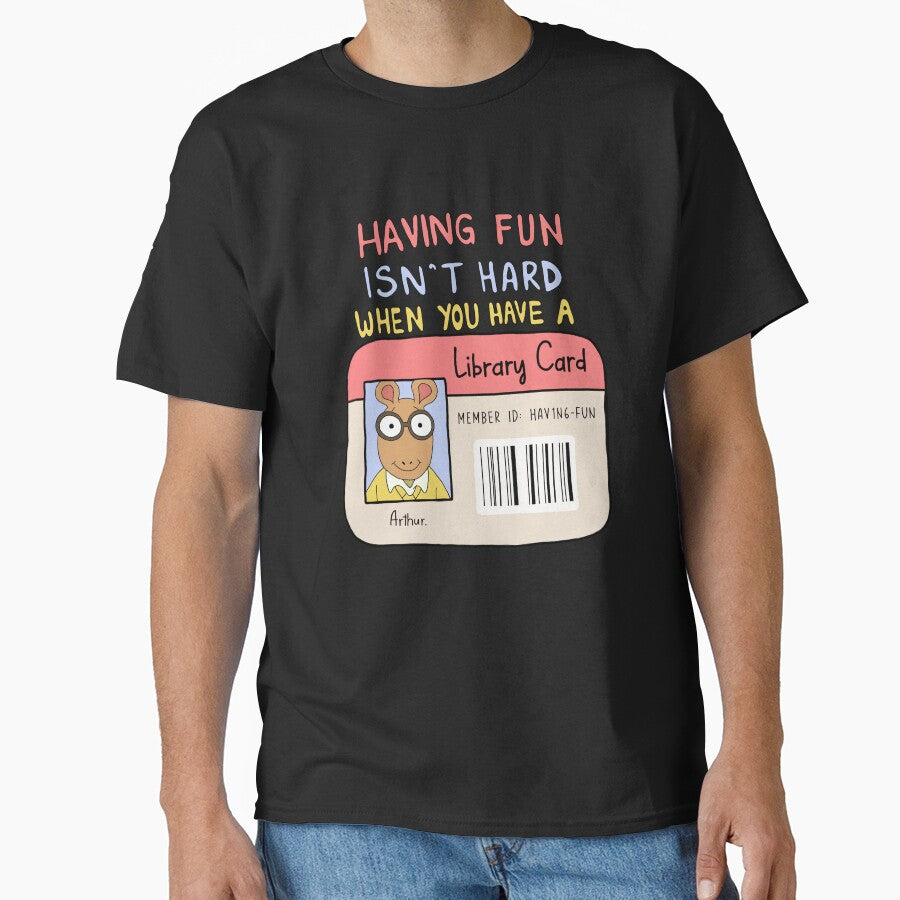 Arthur Having Fun Isn't Hard When You Have a Library Card by ColourColor