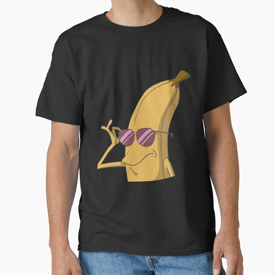 Banana with sunglasses by Monkey Ful