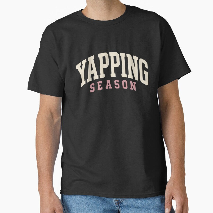 Yapping Season Funny Gen Z Slang Varsity Graphic by JackCurtis1991