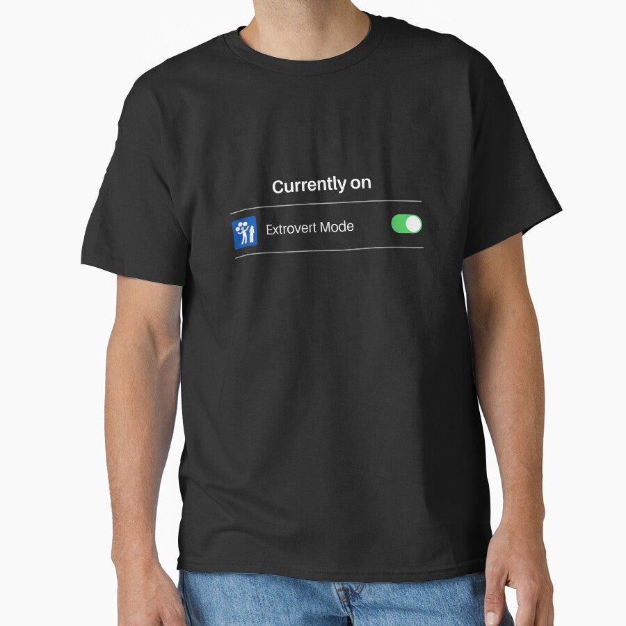 Currently On Extravert Mode (Black) by lamweixing