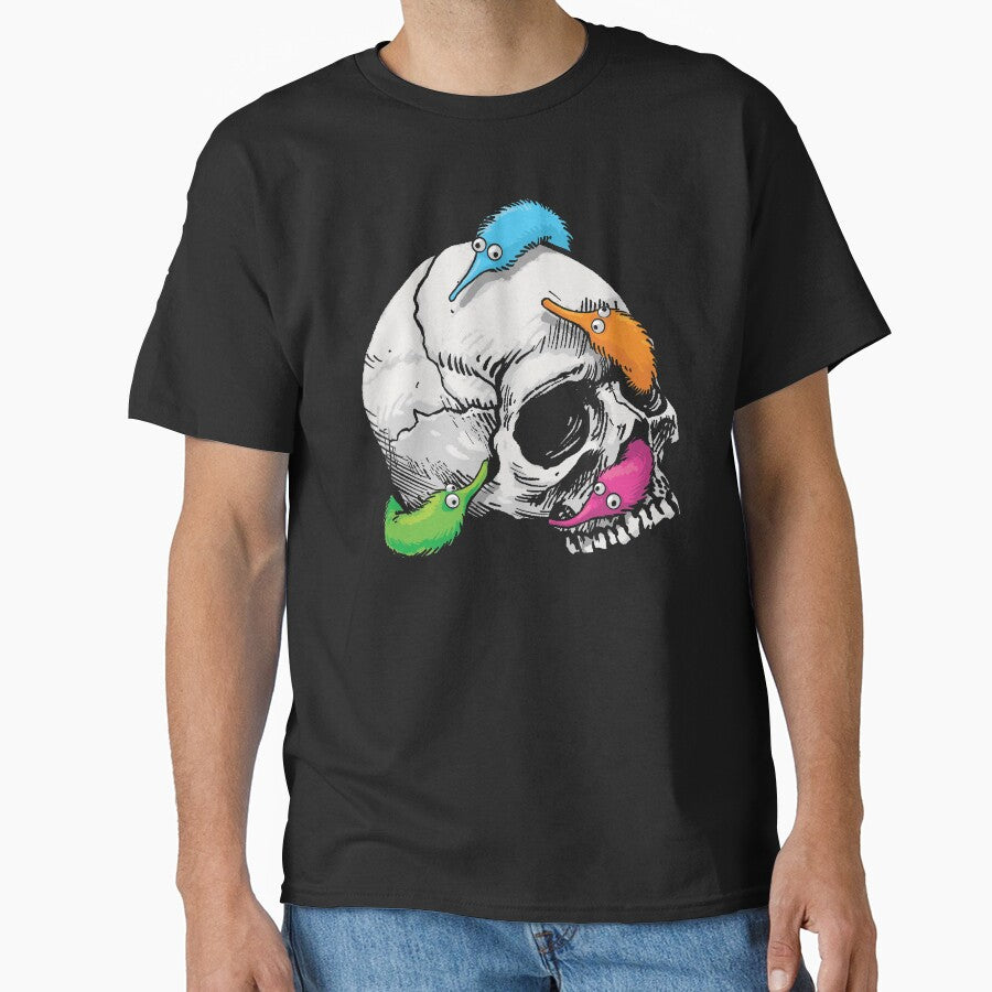 Worms on a String on a Skull by ctkrstudio