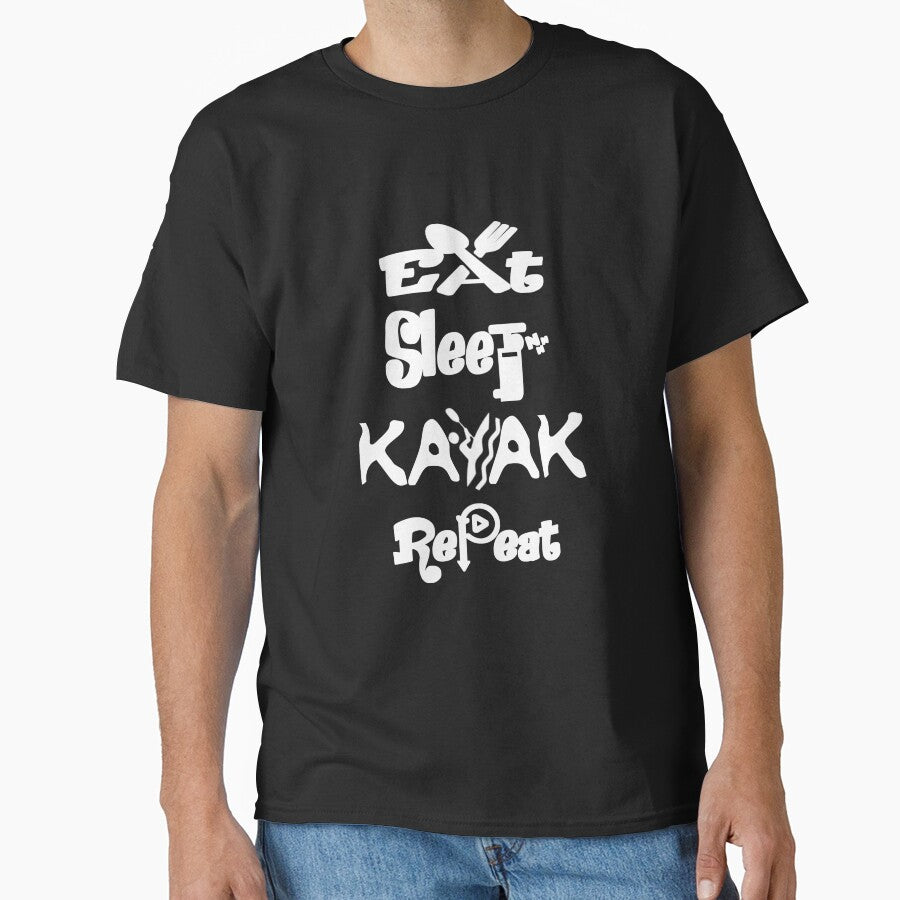 Eat sleep kayak repeat,V444. by Chakilogy