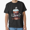 A fun coffee motto to live by!  Live, Love, Coffee by Deano's Designs