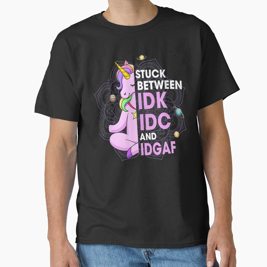 Stuck Between Idk Idc And Idgaf by MichaelAgree