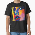 Pop Art Fantasy Female Face Vibrantly Colorful Design by DEC02