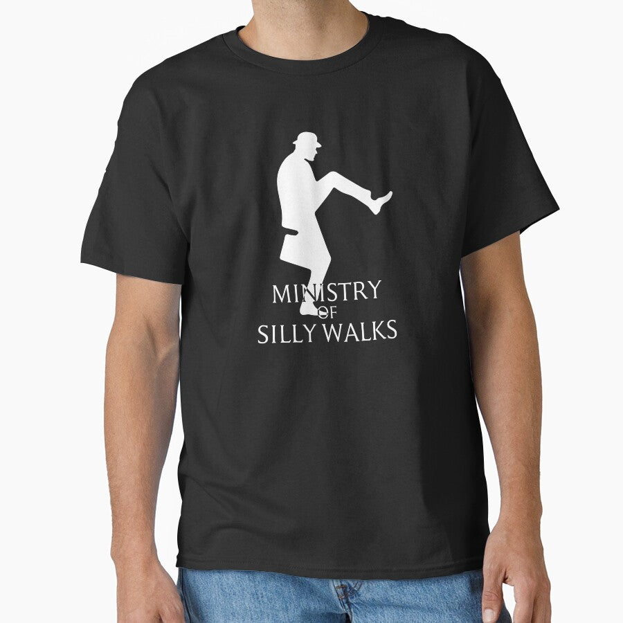 Ministry of Silly Walks white by chillstudio