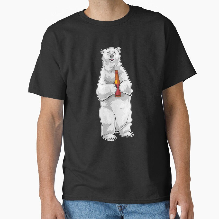 Polar bear Bottle Beer by Snabdesign84