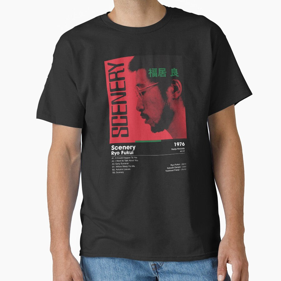 Ryo Fukui - Scenery | Album Card (Dark) by theoralcollage