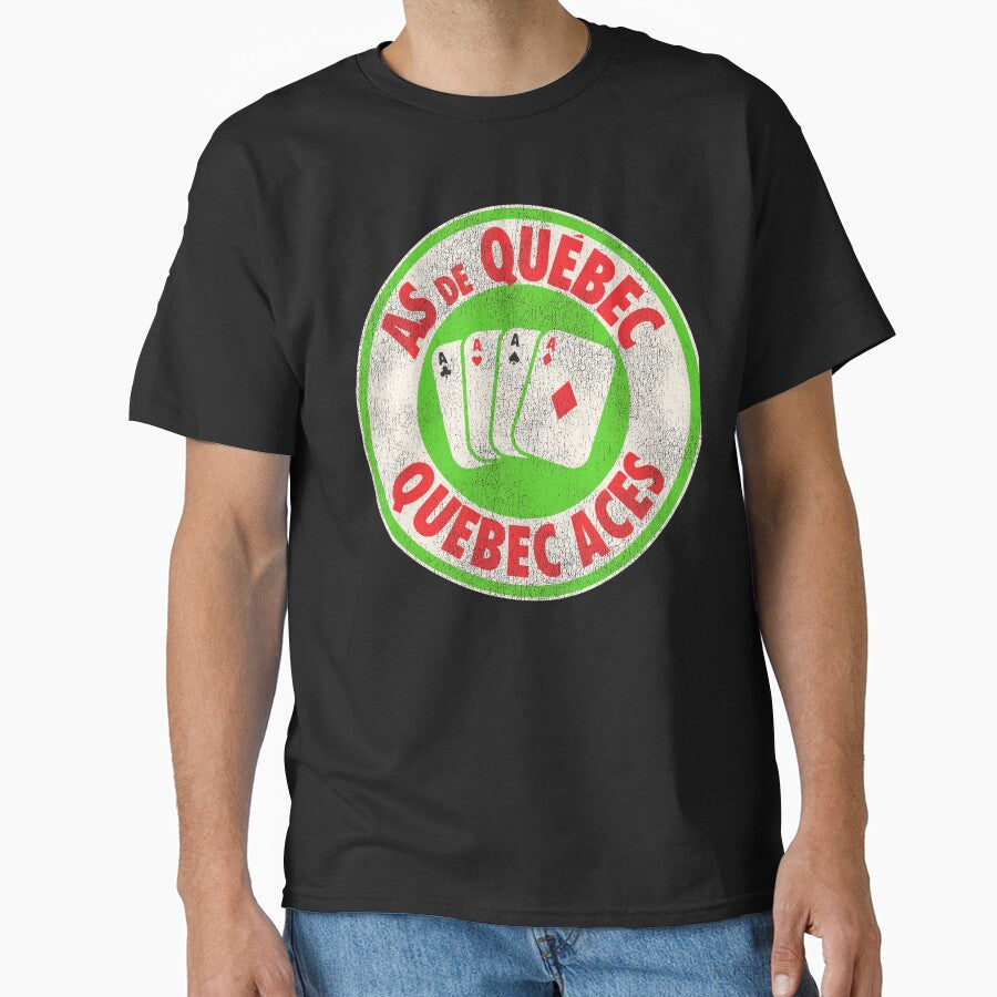 Quebec Aces Retro Defunct Ice Hockey by ourkid