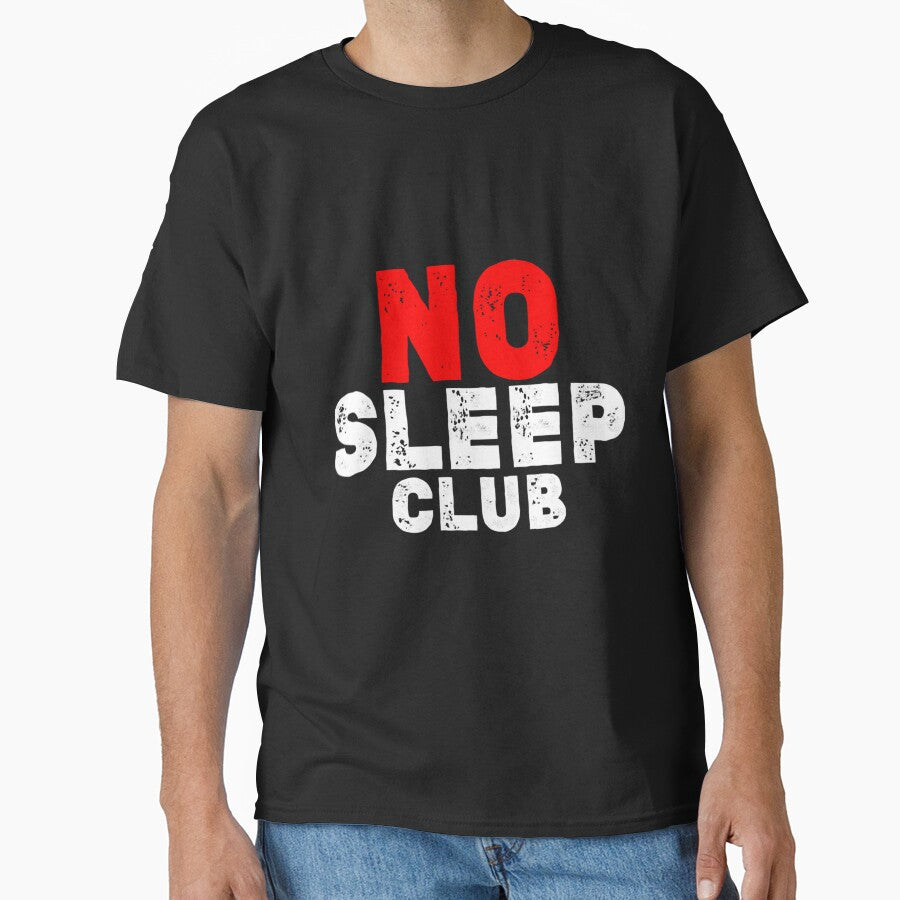 More Awesome No Sleep Club Gift Men Women Funny Let Me Overthink by AhoofeCLS