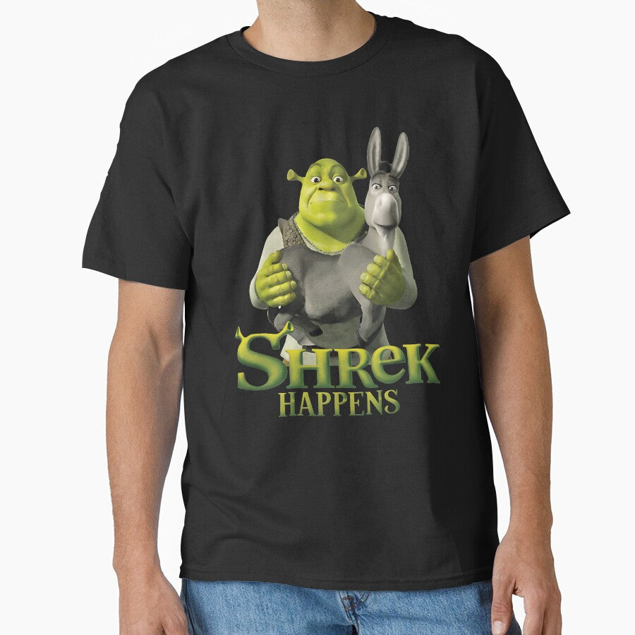 Shrek Happens Swamped Shrek Vintage Cartoon by siennalabeoo