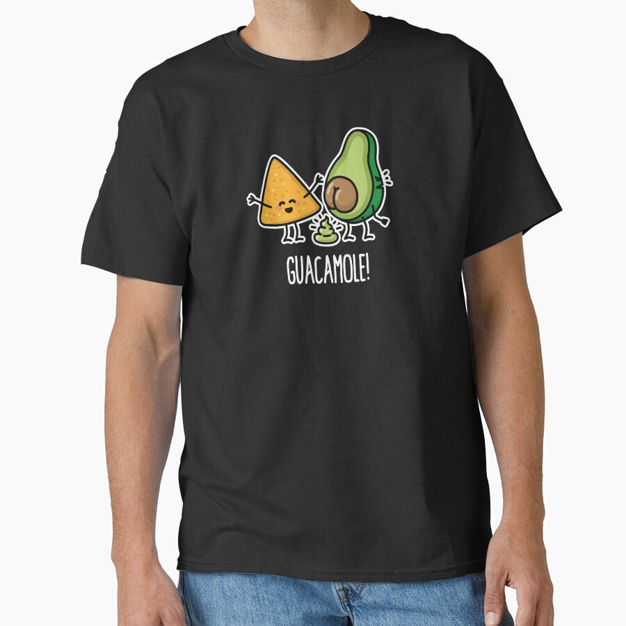Guacamole turd pooping avocado Tortilla chips gift by LaundryFactory