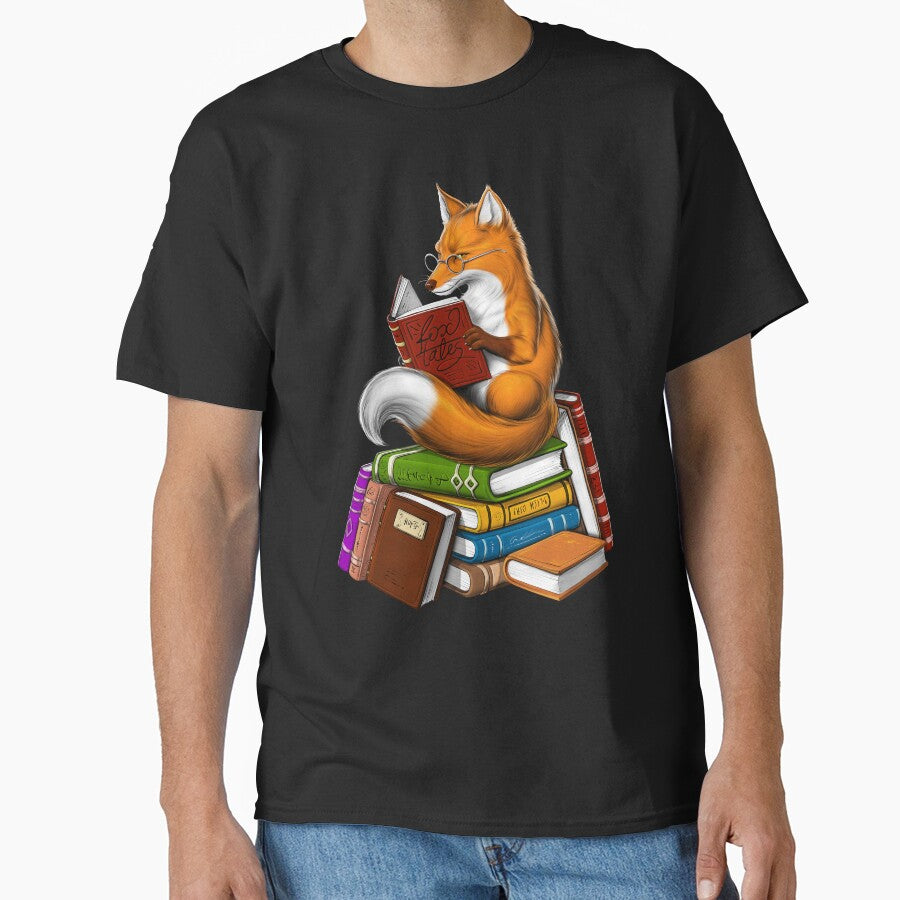 Fox Reading A Book by underheaven