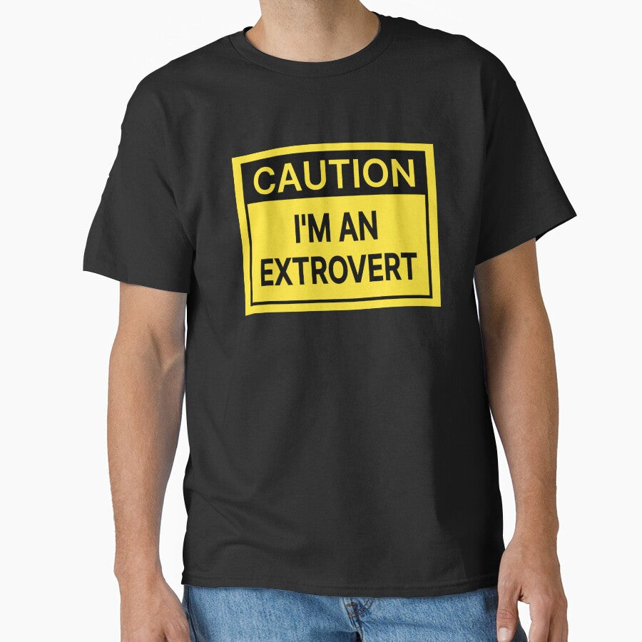 Caution I'm An Extrovert by Jeallan Designs