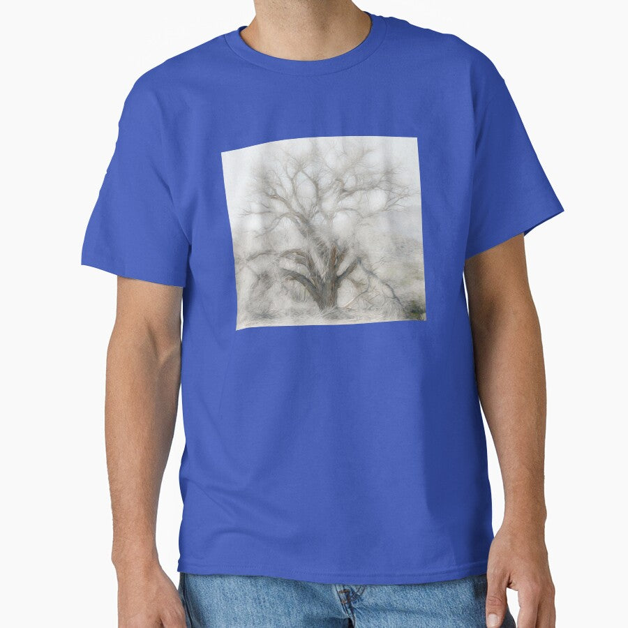 Desert Tree In Soft Oils by CarolM