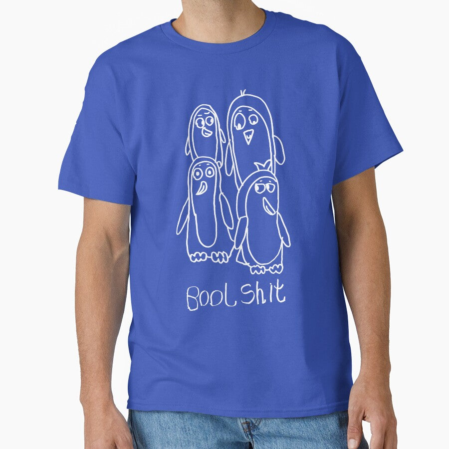 Flight of the Penguins - white by Bool-Shit-Ts