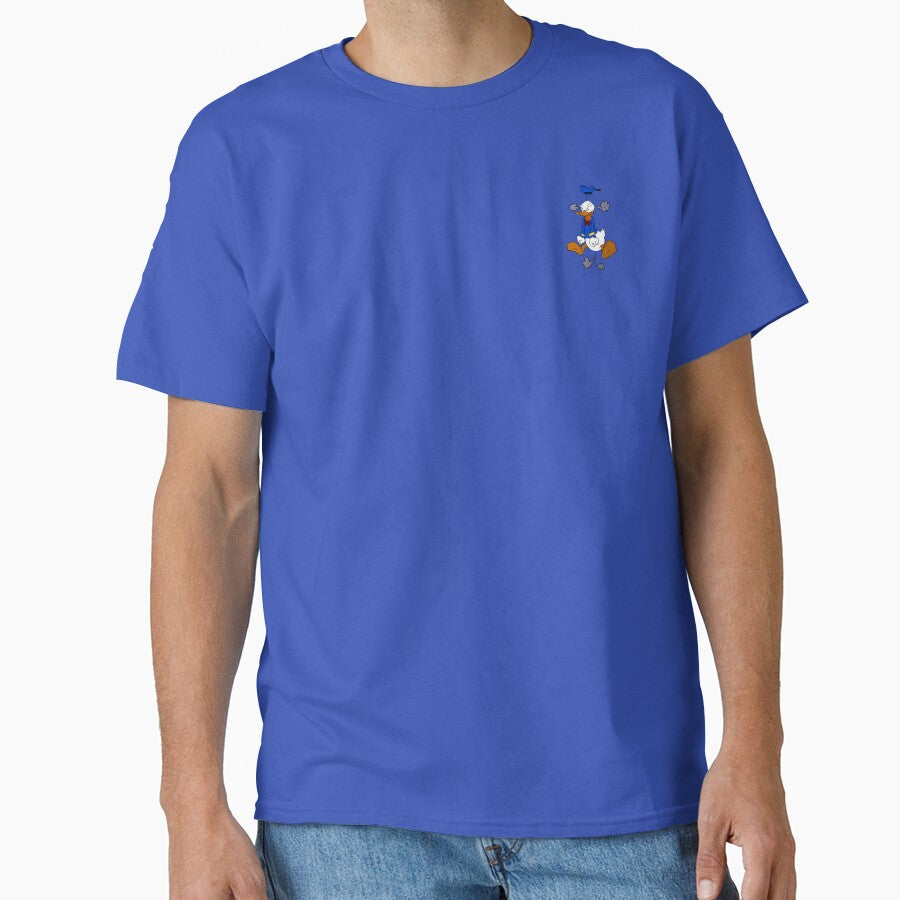 Donald Duck - Blue background by Art-by-Lark