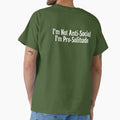 I'm Not Anti-Social, I'm Pro-Solitude - Funny gift by OopsIDrewIt