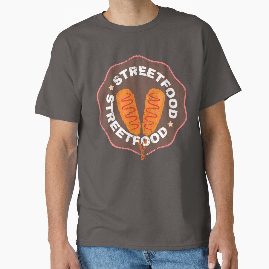 Street Food Lover – Vintage Street Food Enthusiast Retro Foodie Design by Gawii