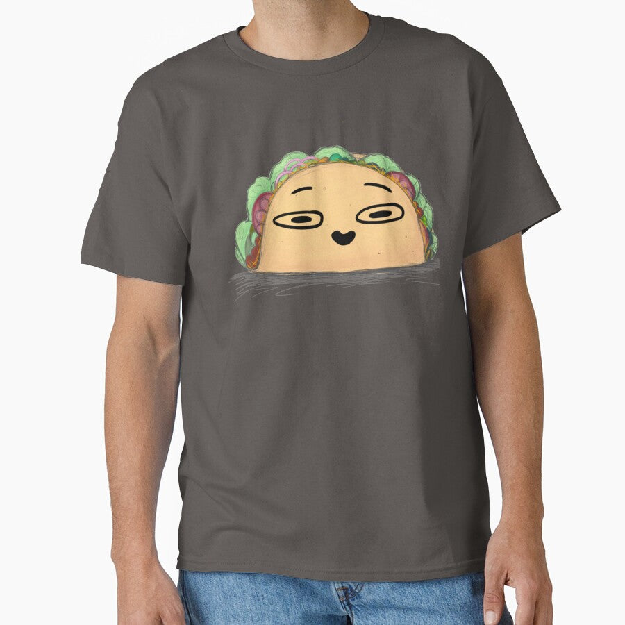 Taco with a funny face by Safawoodsart