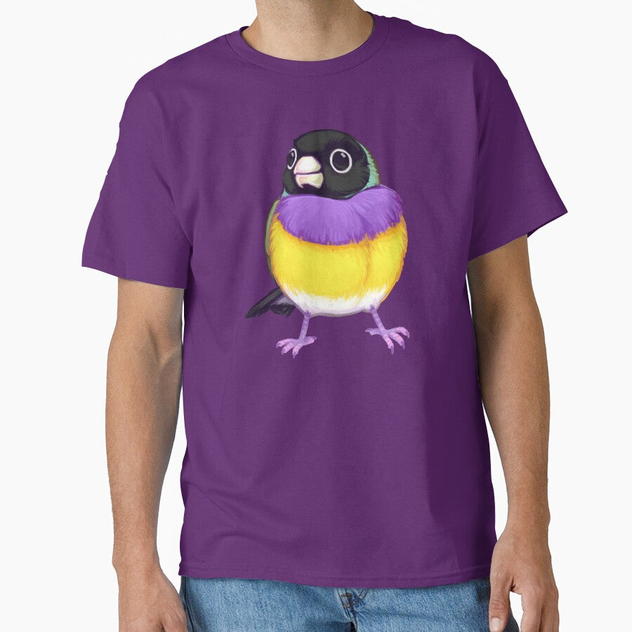 Pride Birds: Gouldian Finch by Wren Melville's Art