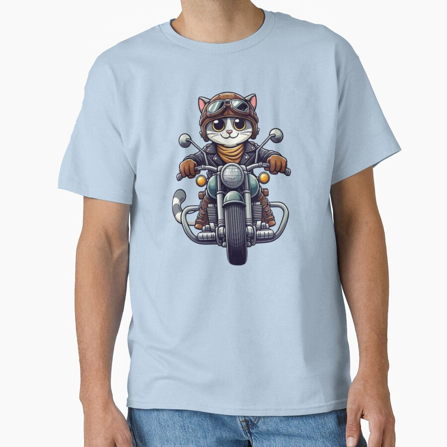 "Motorcycle Cat Rider" by Dogandesighn