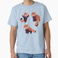 Three cute red pandas by Mayarart