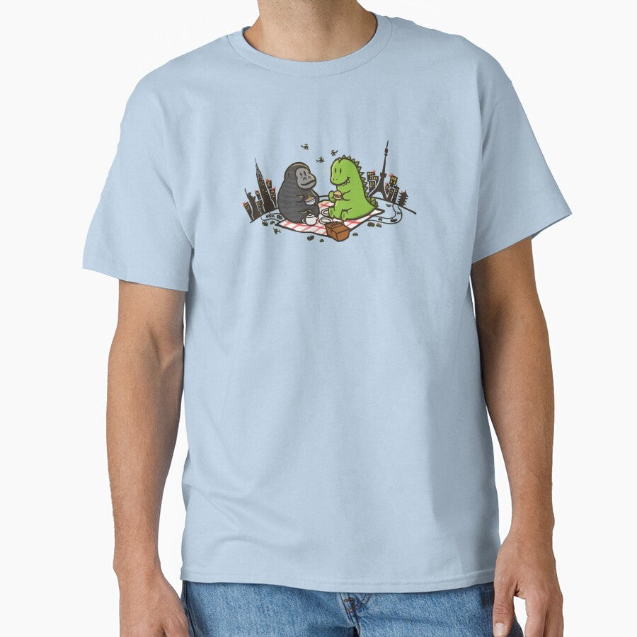 Godzilla By Kingkong Picnic by Volamhaifresh