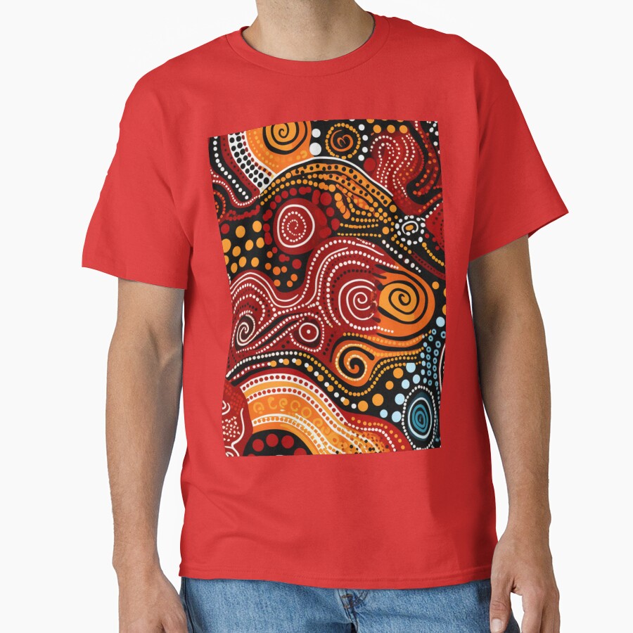 Abstract aboriginal art by Vilemo
