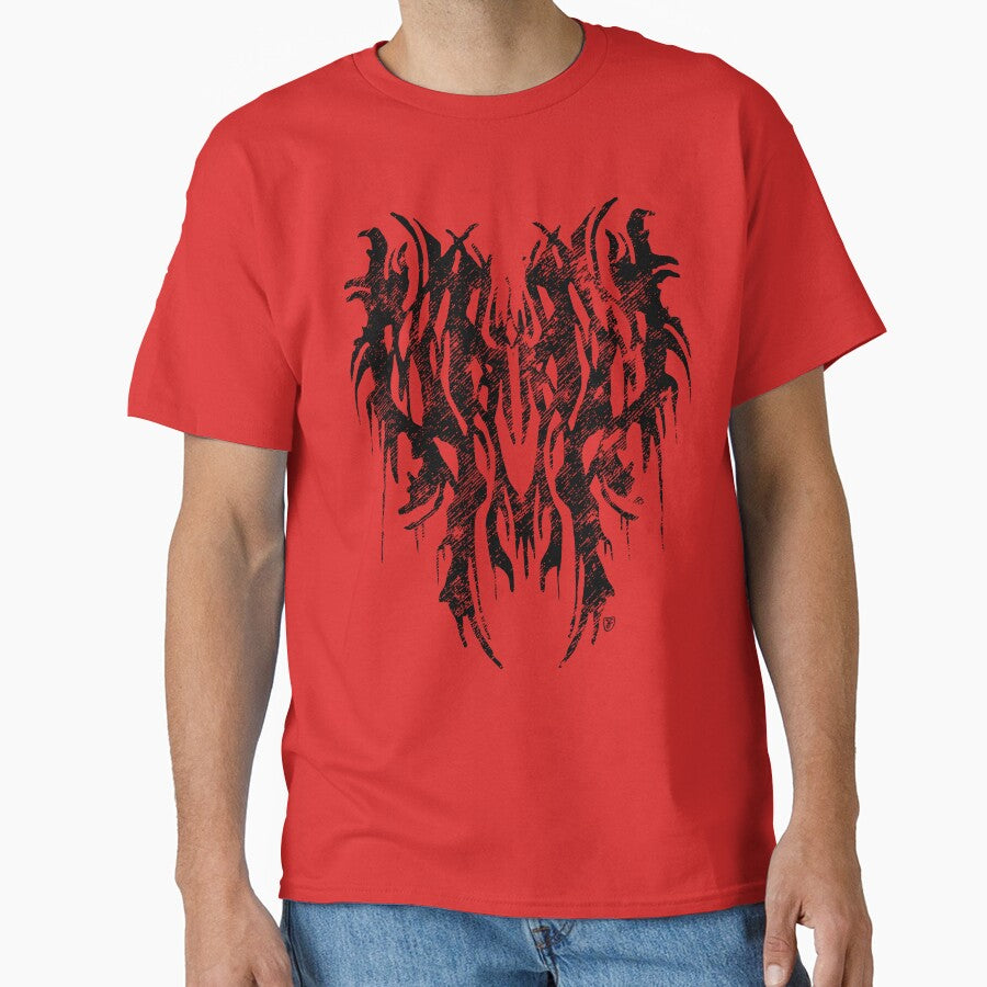 Abstract Symmetrical Grunge Ornament Design by JustasVebra