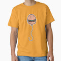Cute Burger Balloon Shirt – Funny Food Lover Graphic Design by TheStephanieRome