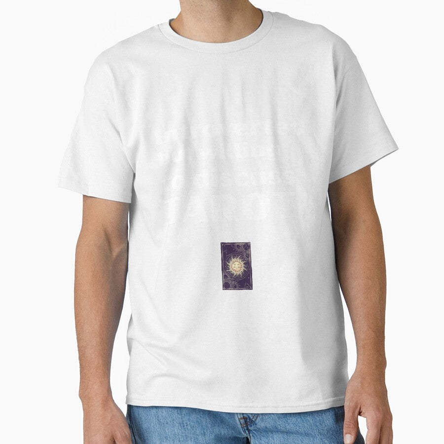 Introverted But Willing To Discuss Tarot Funny Introvert Tshirt by OldSkullDesigns
