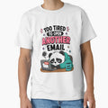 Too Tired To Open Another Email Funny Office Humor by Gift Phrase Studio